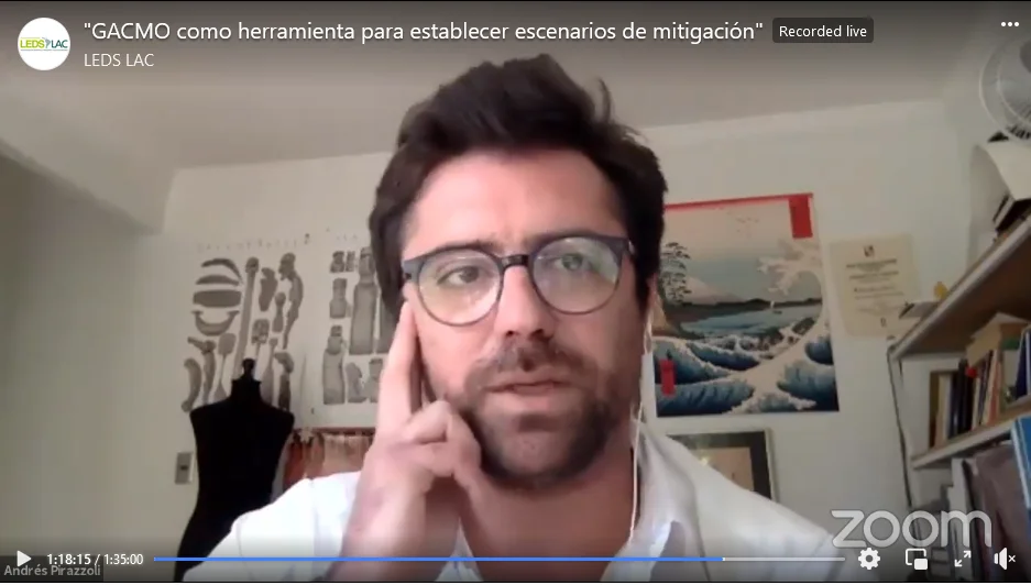 Webinar: GACMO como herramienta para establecer escenarios de mitigaci