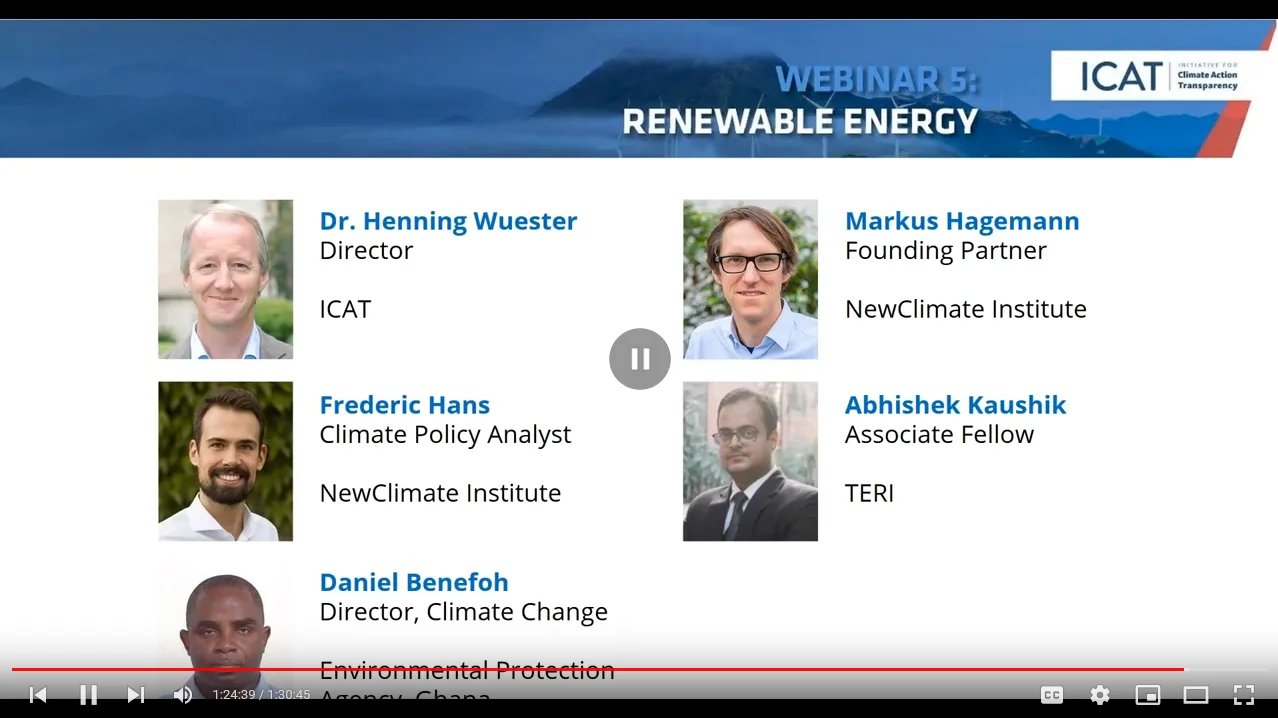 Webinar: Renewable Energy Assessment Guide