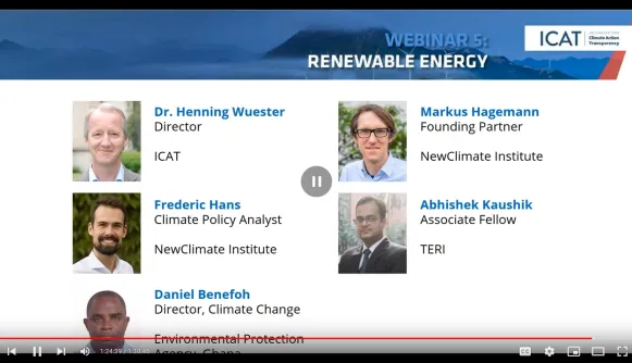 Webinar: Renewable Energy Assessment Guide